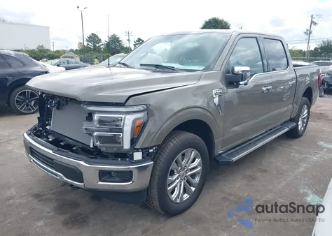 2025 Ford F-150 Lariat z USA, uszkodzony, nr VIN 1FTFW5L51SFA23817